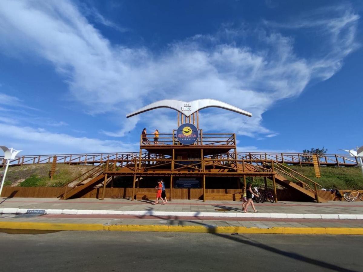 Balneario Gaivota A Casa Amarela - Conforto E Tranquilidade Proximo Ao Mar מראה חיצוני תמונה